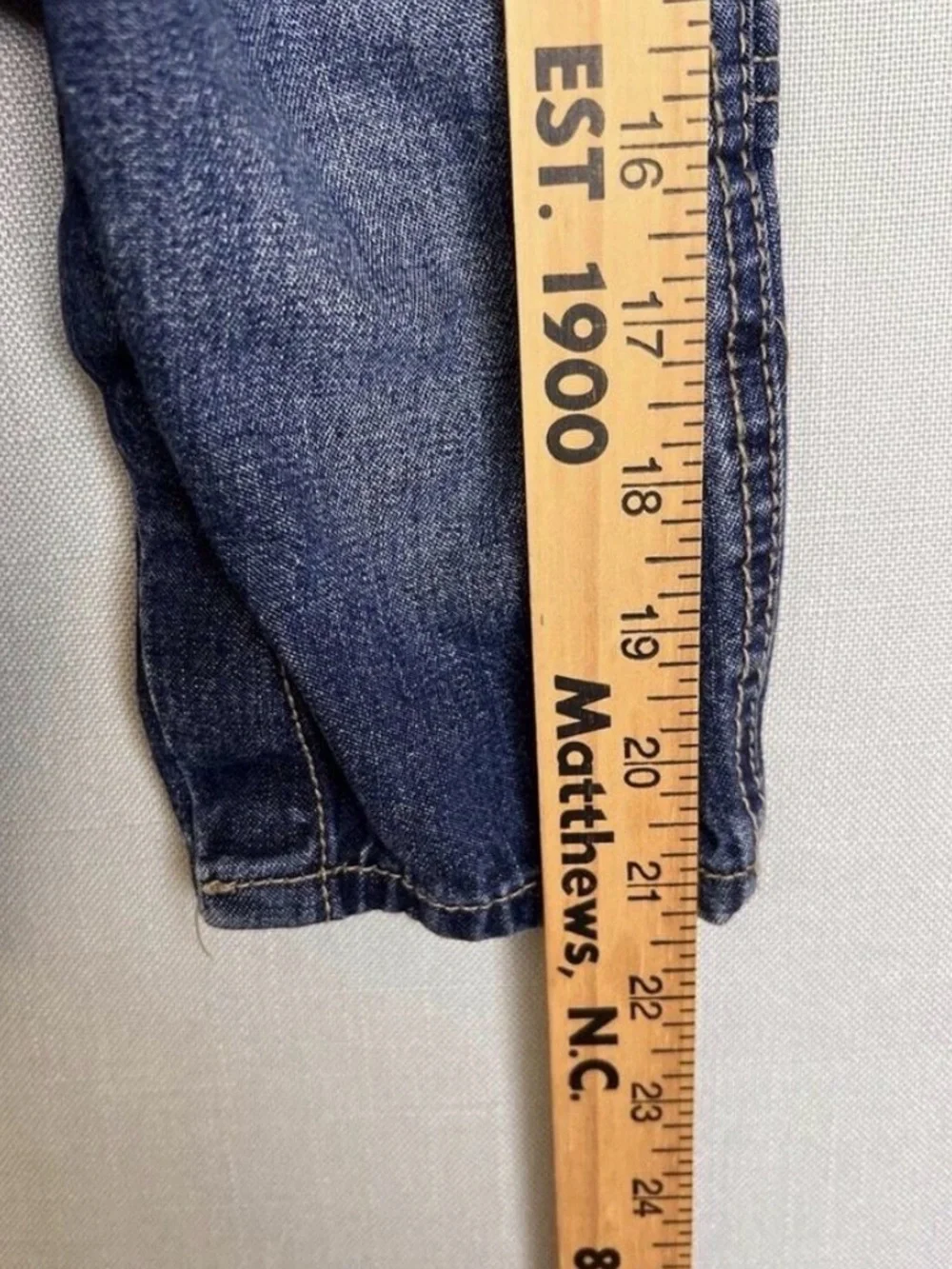 OshKosh B'gosh Vintage-Style Dark Blue Denim Overalls